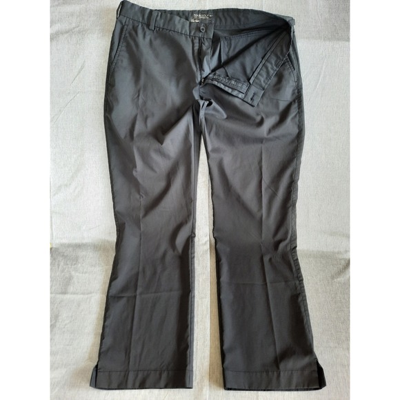Nike Golf Men 35 X 30 Performance Active With Pockets Black Straight Pants - Picture 1 of 7